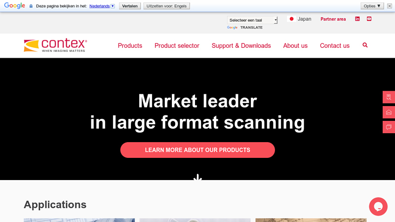 Contex - Market leader in high quality large format scanning