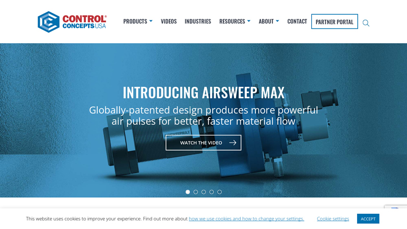 Control Concepts - Bulk Flow Aid & Material Handling Solutions