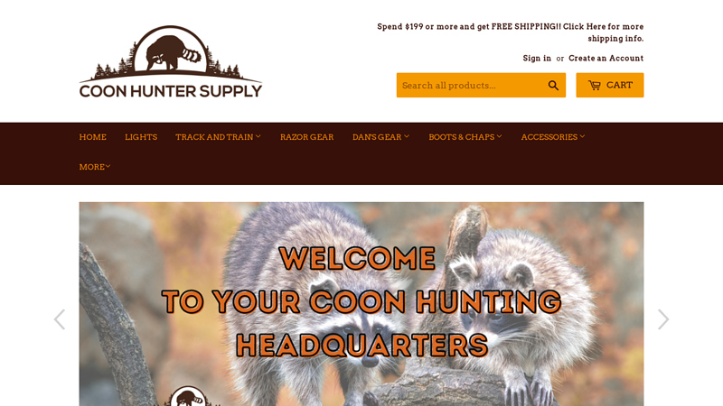 Coon Hunter Supply - Make Coon Hunting Great Again!!!