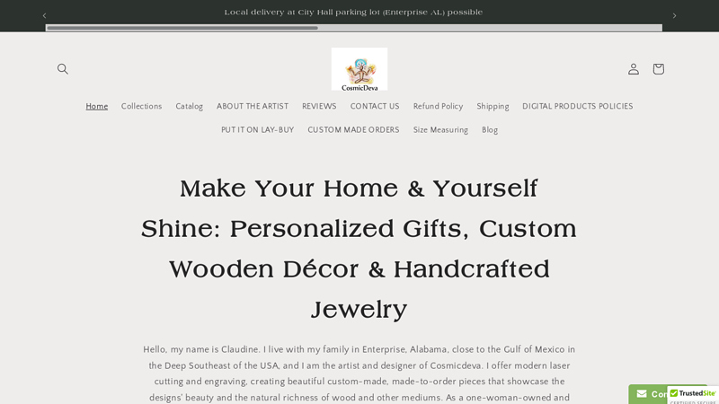 CosmicDeva Handmade Boho Style Artisan Jewelry