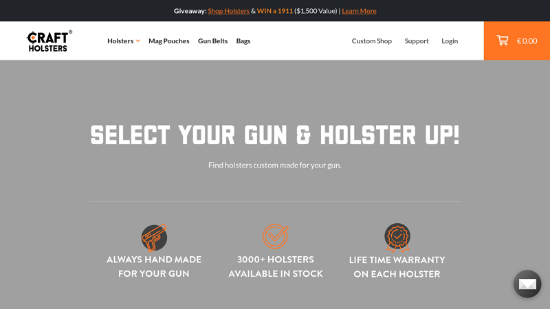 Craft Holsters? | Custom Made Leather Holsters