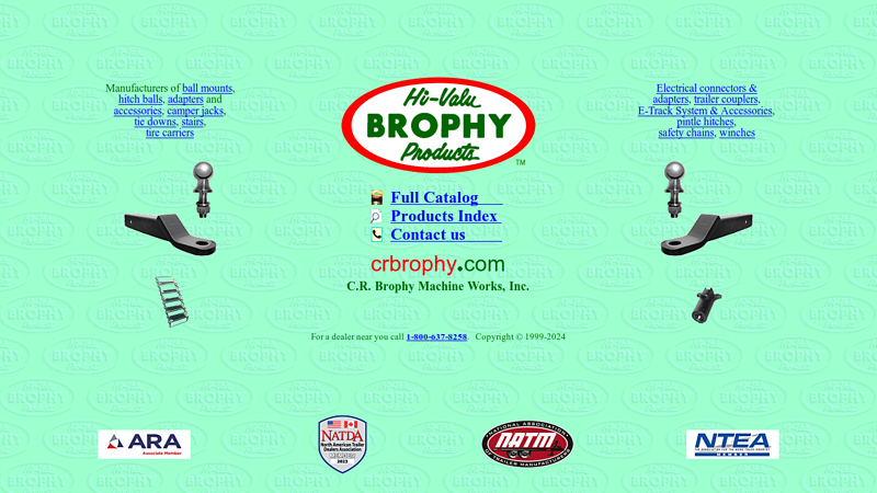 C.R. Brophy Machine Works, Inc., recreational vehicle and automotive products since 1947