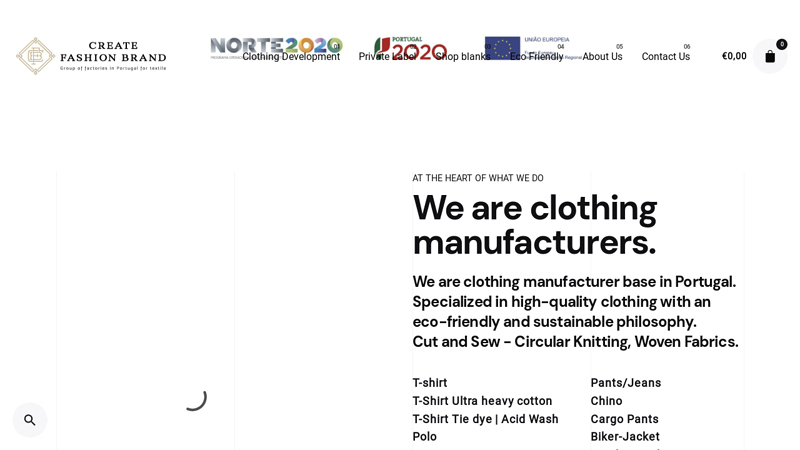 Clothing Manufacturers-High-quality Textile-Portugal Factory