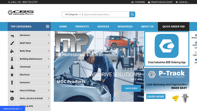 Crest Industries, Inc.