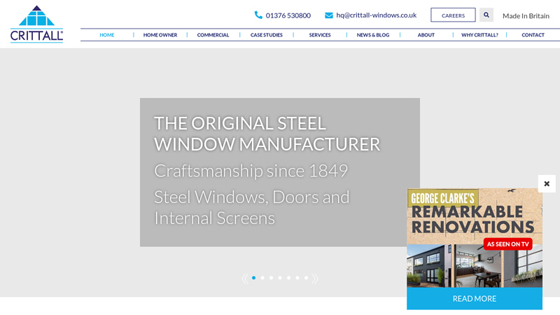 Crittall Windows - world leading steel windows, doors & internal screens