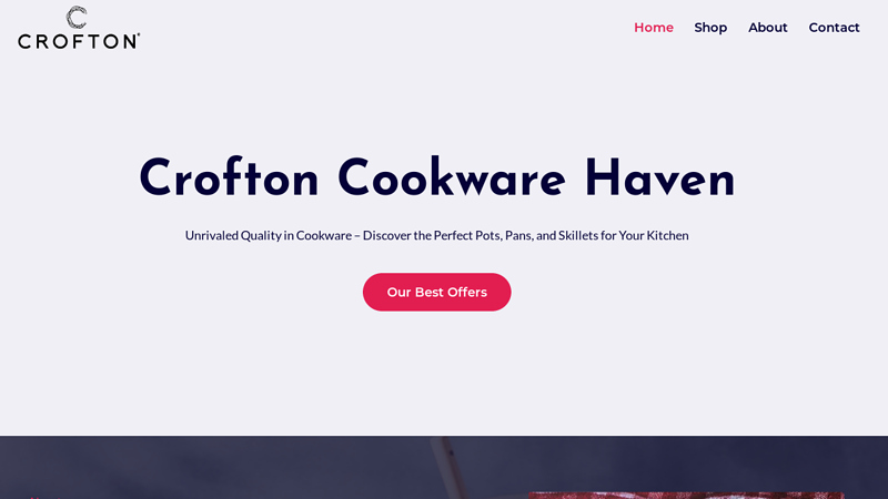 Crofton Cookware - Official Website for Premium Kitchenware and Dinnerware Store