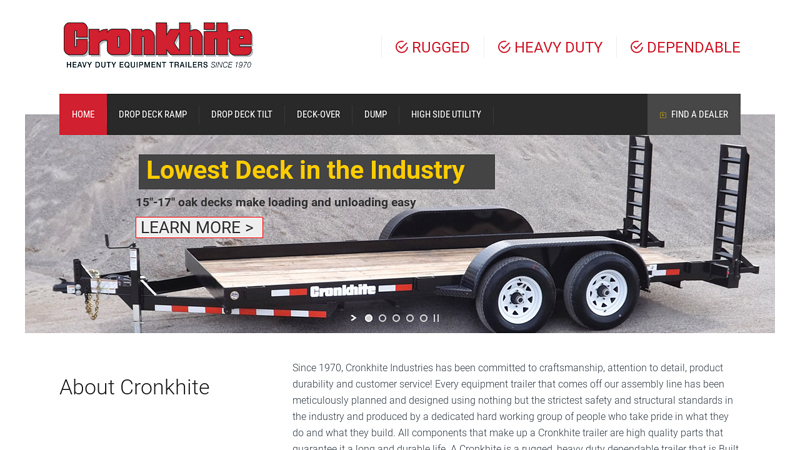 Home - Cronkhite Trailers