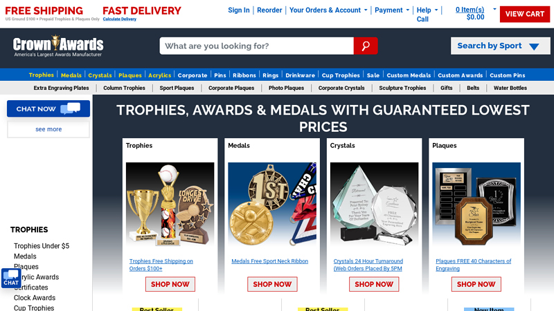 Trophies | Awards and Trophies | Medals and Plaques