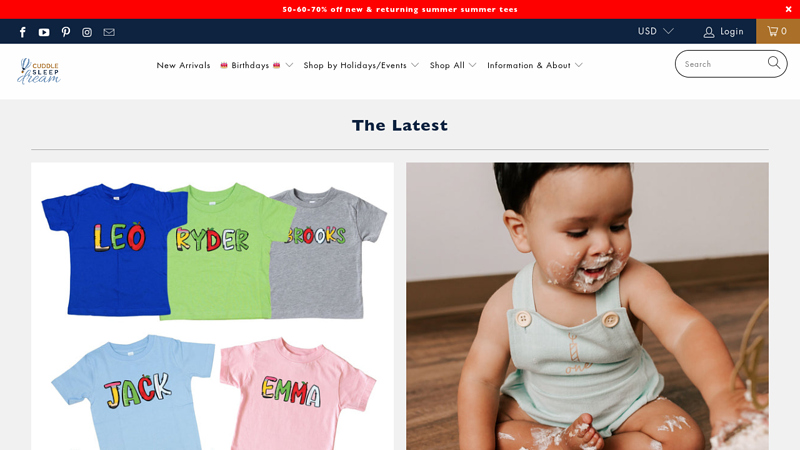 Cuddle Sleep Dream: cute baby boy clothes