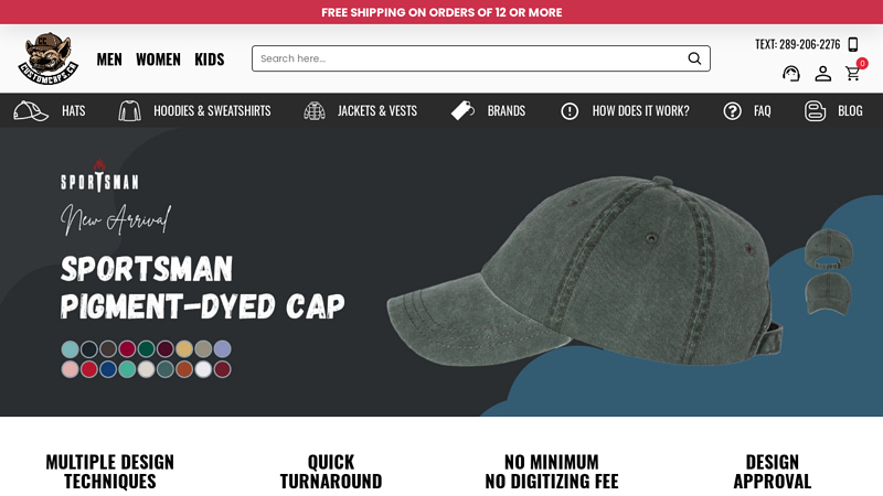 Custom Hats Canada l Custom Caps