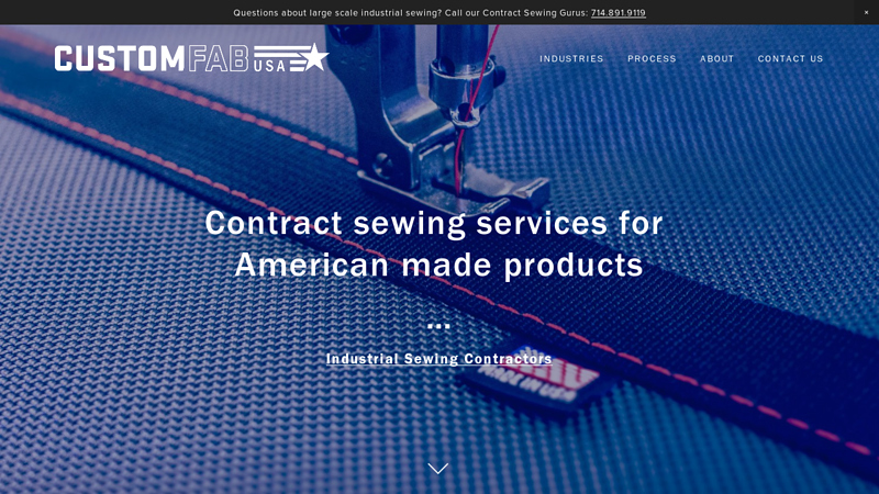 CustomFab USA | Sewing Contractors