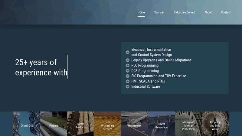 Electrical, Instrumentation and Control System Design - Cybertech Automation USA