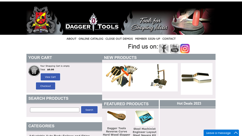 Dagger Tools-Metal Shaping Tools