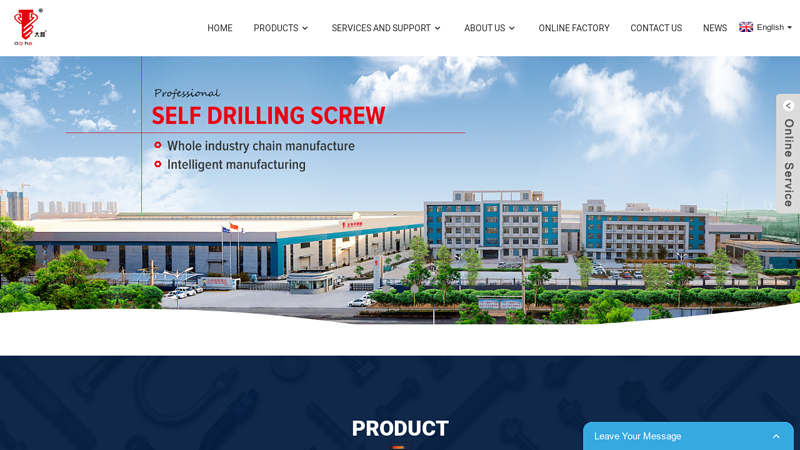 Screw, Self Drilling Screw, Self Tapping Screw - Dahe Industrial