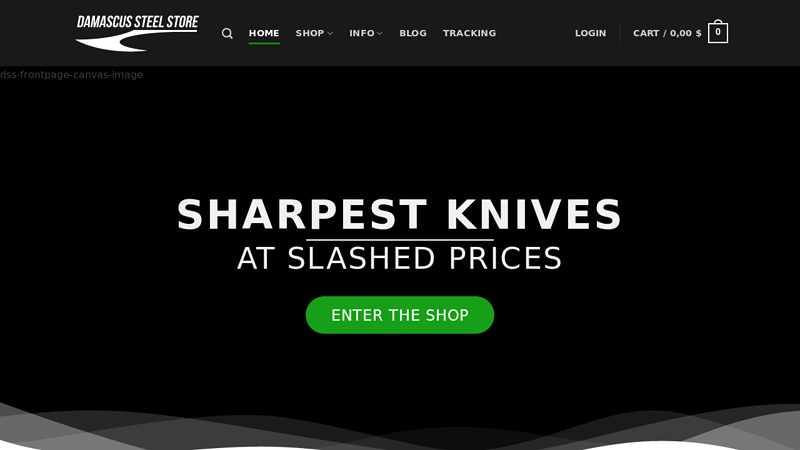 Damascus Steel Store - Sharpest Knives at Slashed Prices