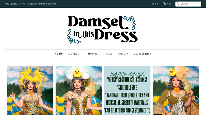 Damsel in this Dress Corsets
