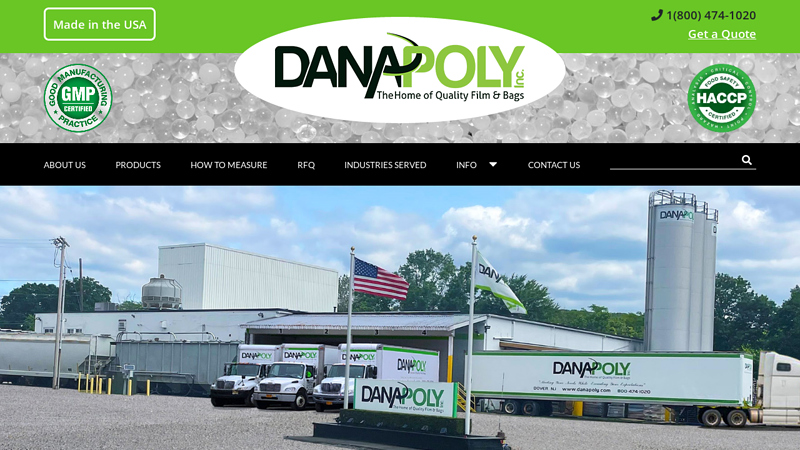 Custom Plastic Bag, Sheeting & Film Manufacturer - New Jersey