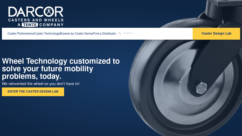 Darcor Casters & Wheels: Solving future mobility problems, today.