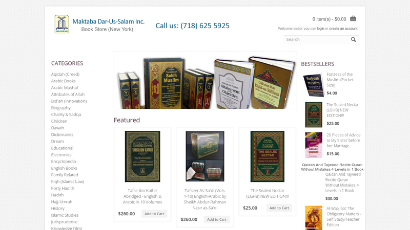 Dar-Us-Salam NY - Buy Islamic Books Online