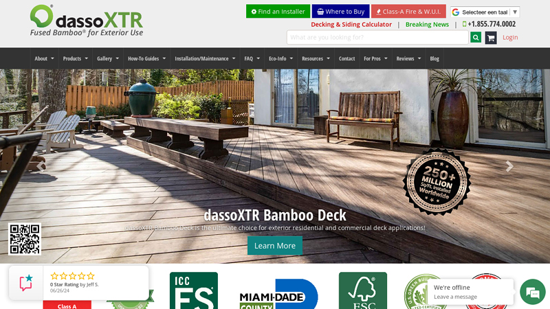 Bamboo Building Materials for Exterior Use | dassoXTR