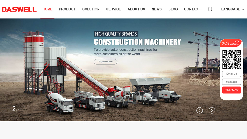 DASWELL | Professional Construction and Mining Machinery Supplier
