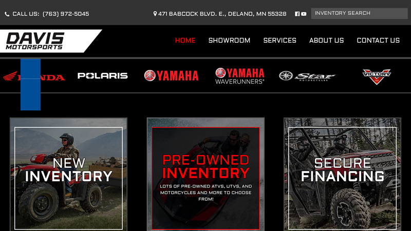 Davis Motorsports of Delano MN | ATVs, UTVs, Motorcycles & More!