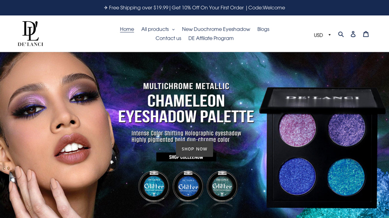 Buy High-Quality Delanci Cosmetics Products Online C De