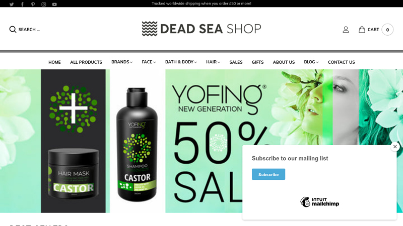 DeadSeaShop.co.uk | Original Dead Sea Products & Cosmetics