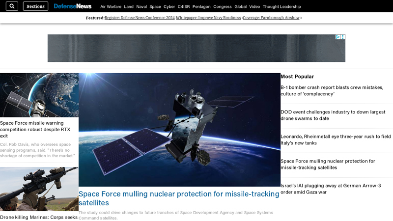 Defense News, Covering the politics, business and technology of defense | Defense News