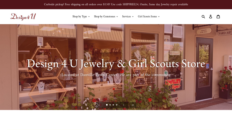 Authorized Girl Scouts Merchant, Trusted local jeweler C Design4uJewelry