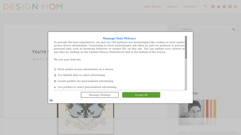 The Intersection of Design & Motherhood | Top Lifestyle Blog | Design Mom