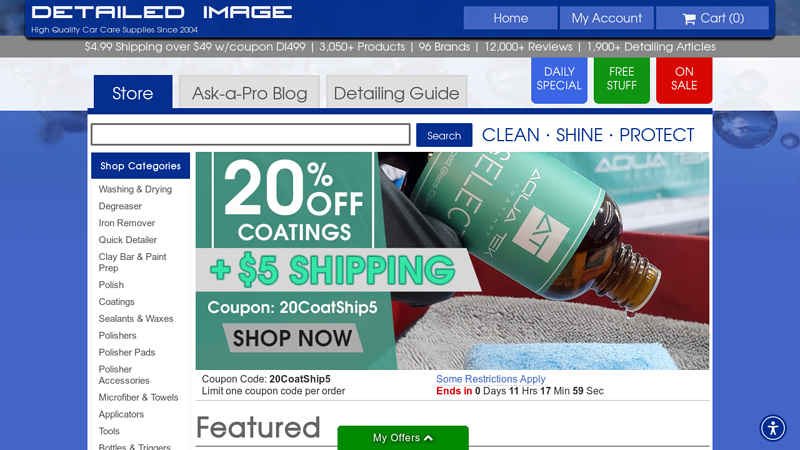Detailed Image - Premium Auto Detailing Supplies & Car Care Products