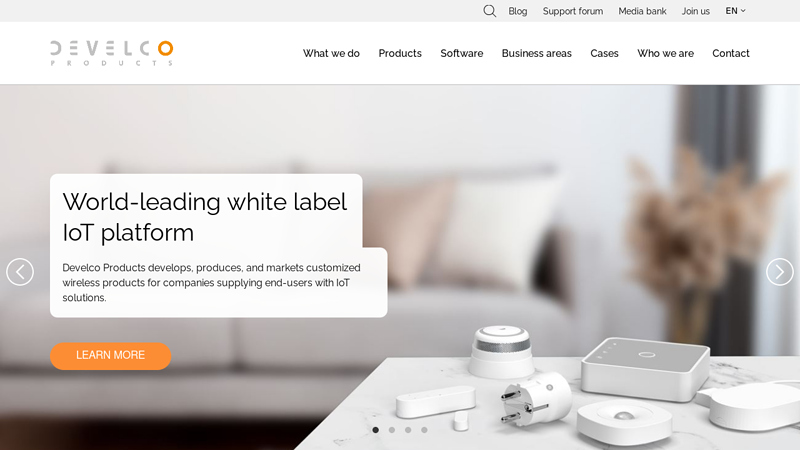 Develco Products - White label products for security, home care, and energy management.