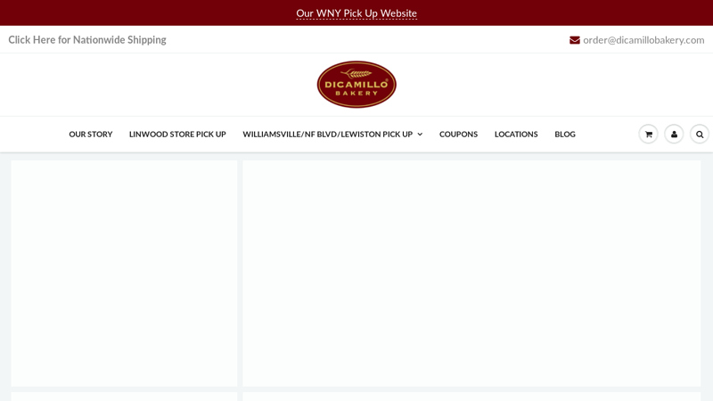 Breads, rolls, pizza, cakes, cookies, donuts & Italian specialities. C DiCamillo Bakery Buffalo Niagara