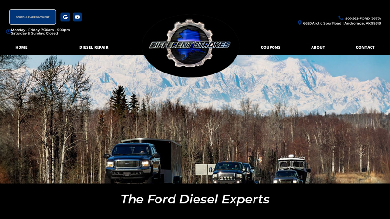 Diesel Repair in Anchorage, AK | Different Strokes of Alaska