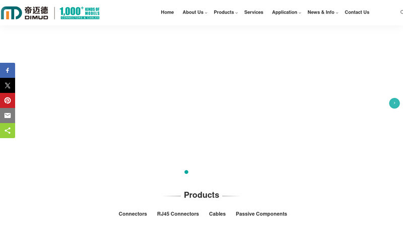 Dimud connectors & cables|Professional electronic component supplier