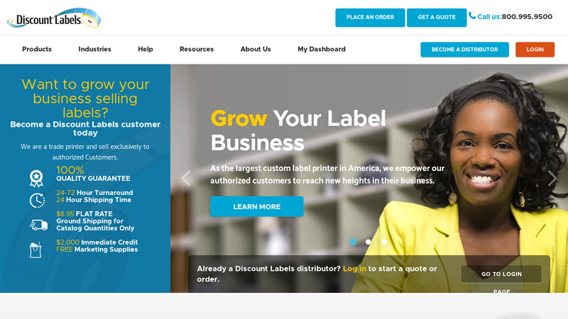 Discount Labels - Custom Label Printers | Label Manufacturer | Discount Labels