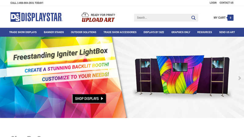 DisplayStar Trade Show Displays and Equipment