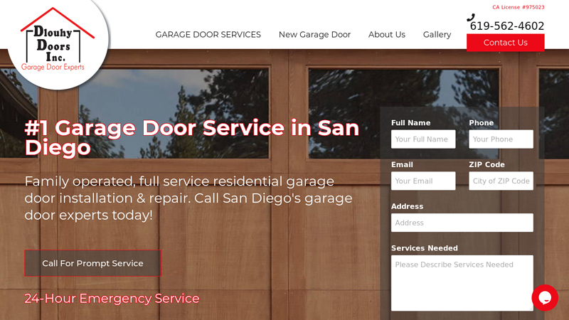 Repair & Installation Services Near Me | Dlouhy Doors San Diego