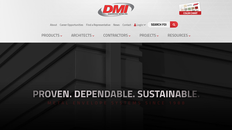 Commercial Building Envelope Systems Manufacturer C DMI