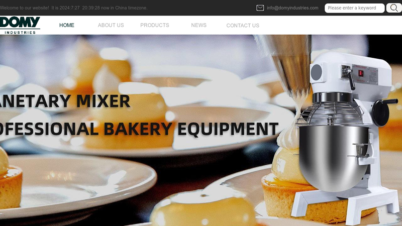 Best Food Mixer, Stand Mixer & Blender Manufacturer & Supplier - DOMY Industries