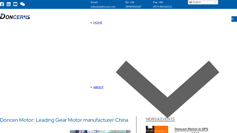 DONCEN MOTOR- BEST GEAR MOTOR MANUFACTURERS