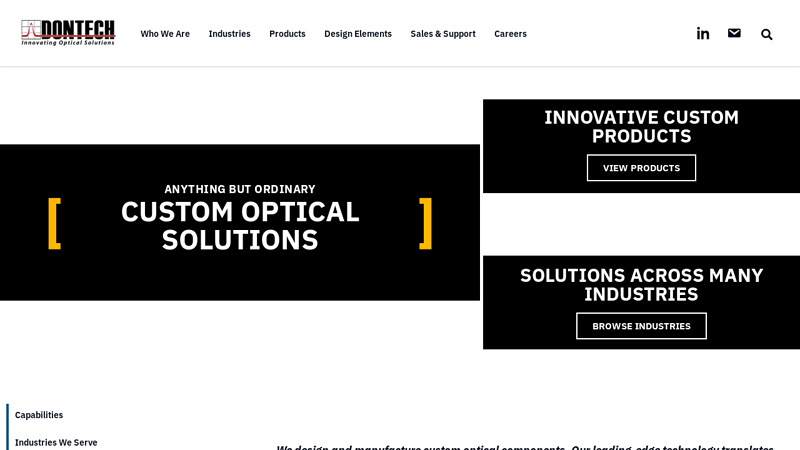Precision Coatings, Optical Filters, Thin Film Deposition Services PA, USA