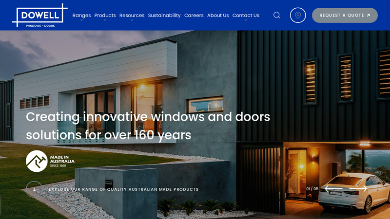 Windows and Doors Manufacturer - Dowell Windows