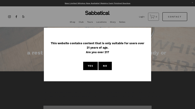 Sabbatical Distillery