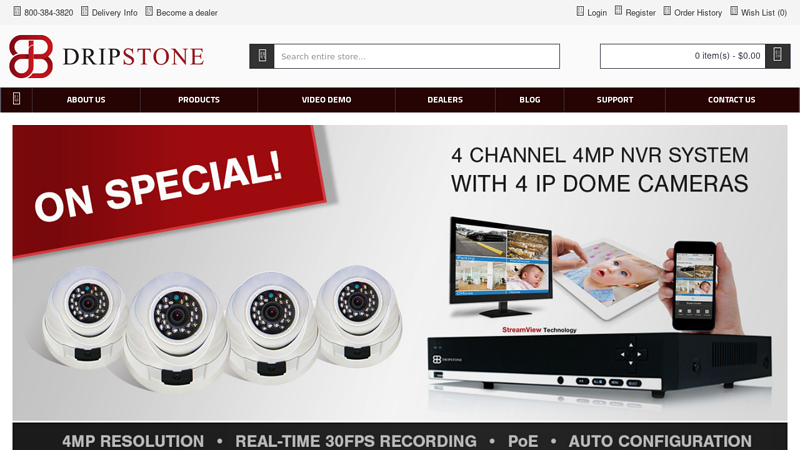 Dripstone? CCTV Security Cameras and Video Surveillance