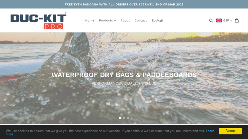 Duc-Kit Pro for the Best Dry Bags and Waterproof Gear