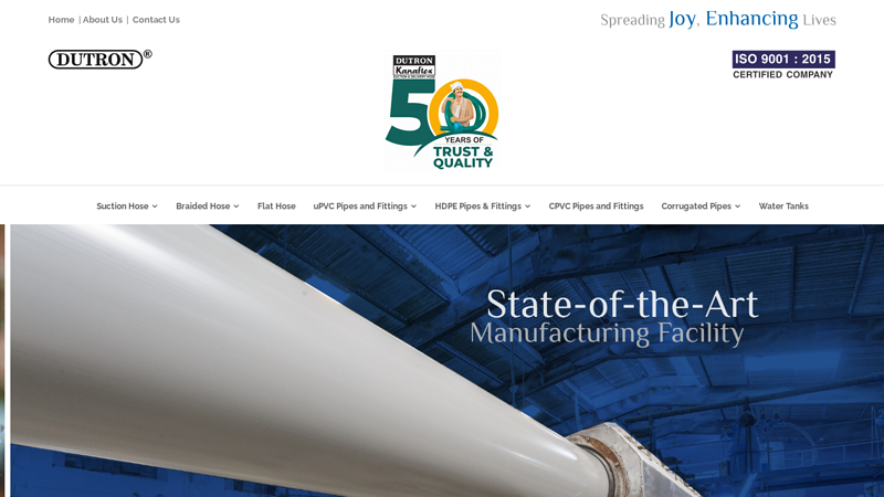 DUTRON-PVC hose pipes in India, Flexible hose pipe manufacturers India