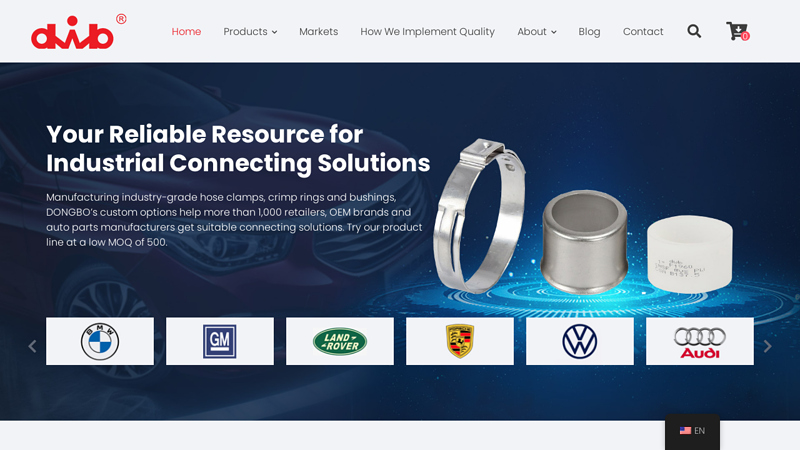 World-Class Hose Clamps Rings Supplier | DONGBO