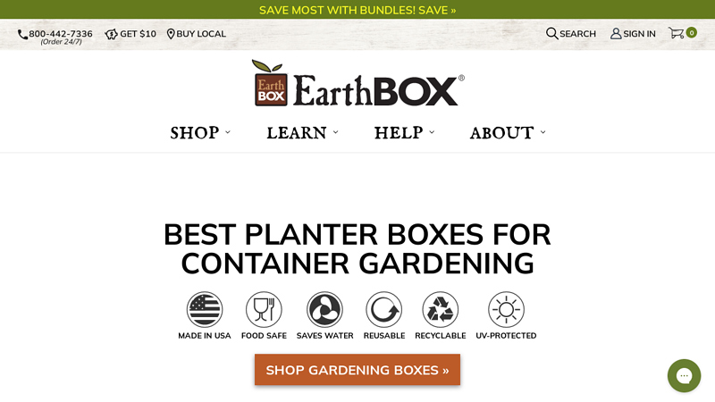 Planter Boxes | Container Gardening | EarthBox